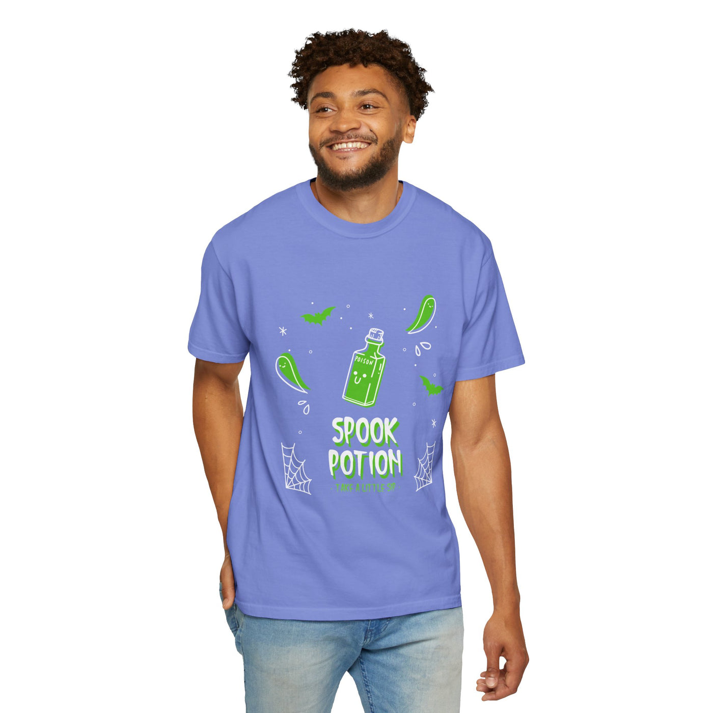 Spooky Potion Unisex T-Shirt - Halloween Tee, Funny Gift, Cute Fall Fashion, Ghosts, Trick-or-Treat, Casual Outfit
