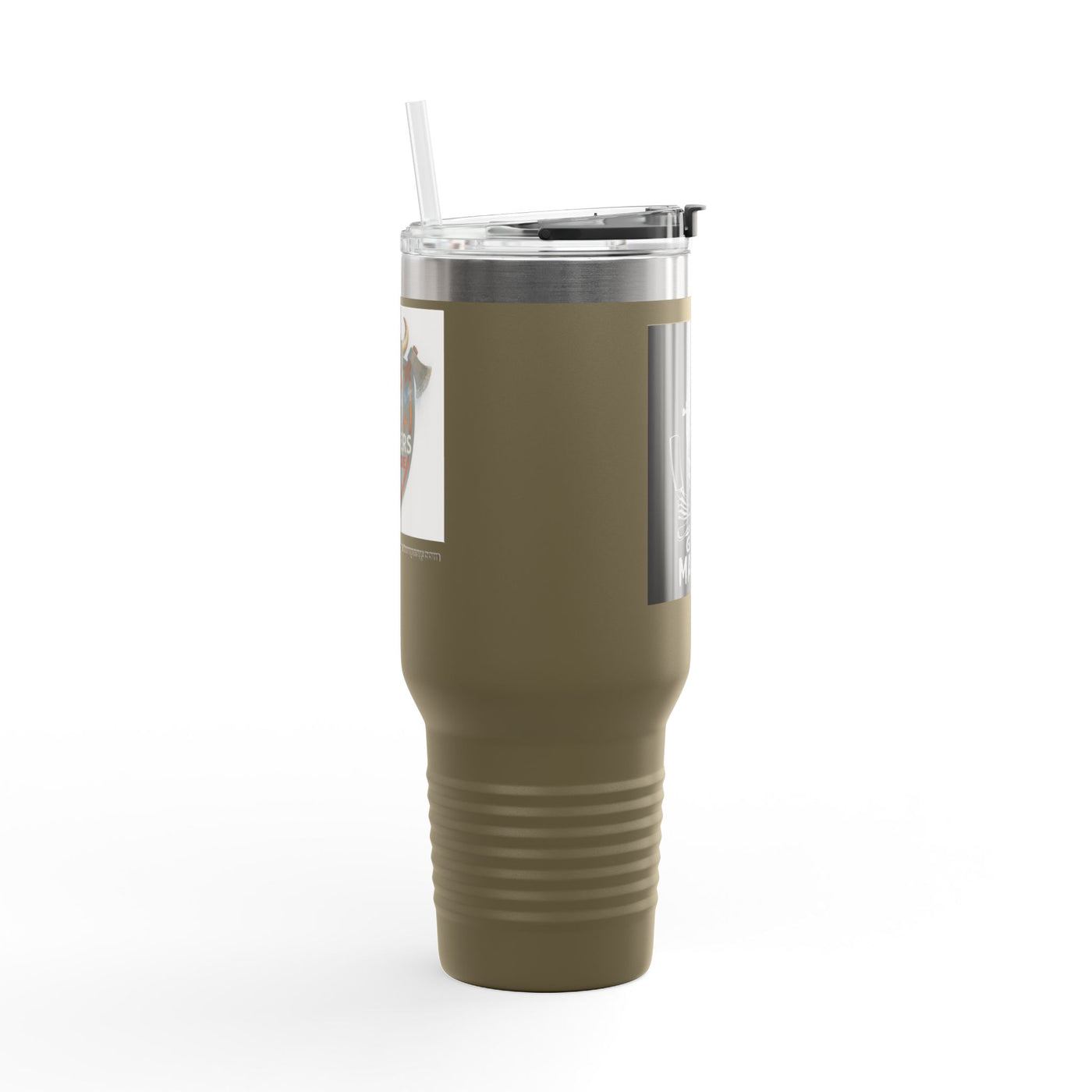 Grill Master Insulated Travel Mug, 40oz | Perfect Gift for BBQ Lovers, Outdoor Adventures, Summer Parties, Father's Day Gift, Road Trips