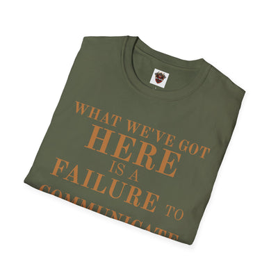 Cool Hand Luke Quote T-Shirt, Funny Graphic Tee, Movie Quote Shirt, Gift for Film Lovers, Casual Wear, Unisex Softstyle Tee