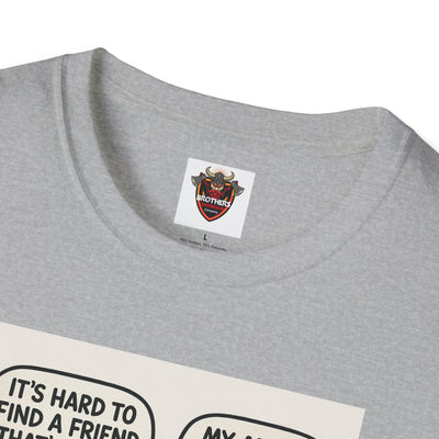 Funny Viking Quote Unisex T-Shirt, Humor Tee, Casual Wear, Gift for Friends, Unique Design, Versatile Style