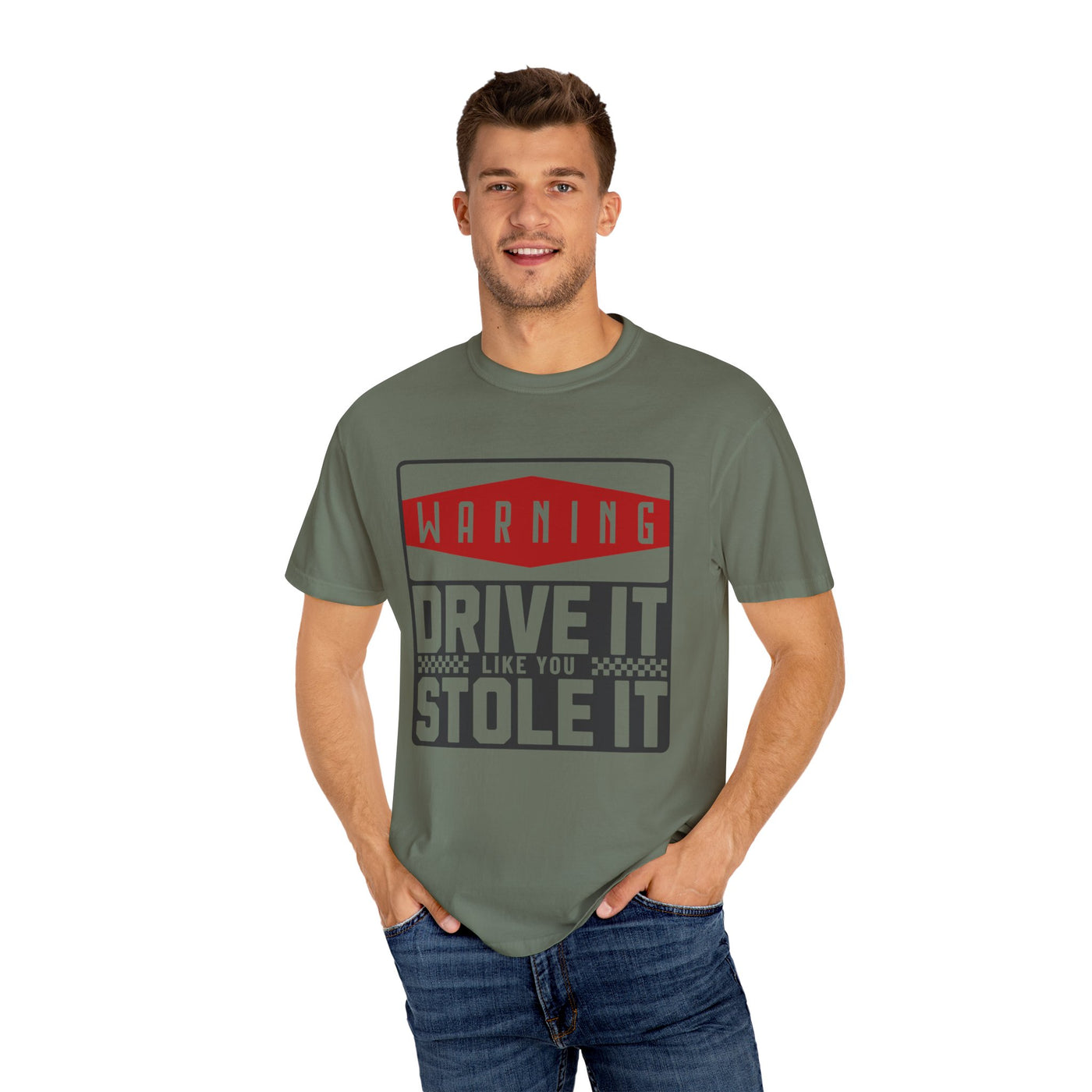Funny Car Enthusiast T-shirt, Drive It Like You Stole It Tee, Automotive Humor Shirt, Gift for Gearheads, Casual Unisex Top