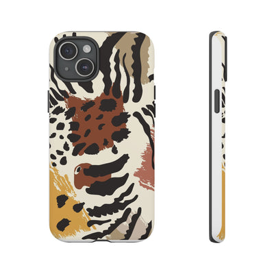 Tough Cases Phone Case with Bold Animal Print, Stylish Phone Cover, Protective Phone Shell, Trendy Gift for Her, iPhone Case, Artful [...]