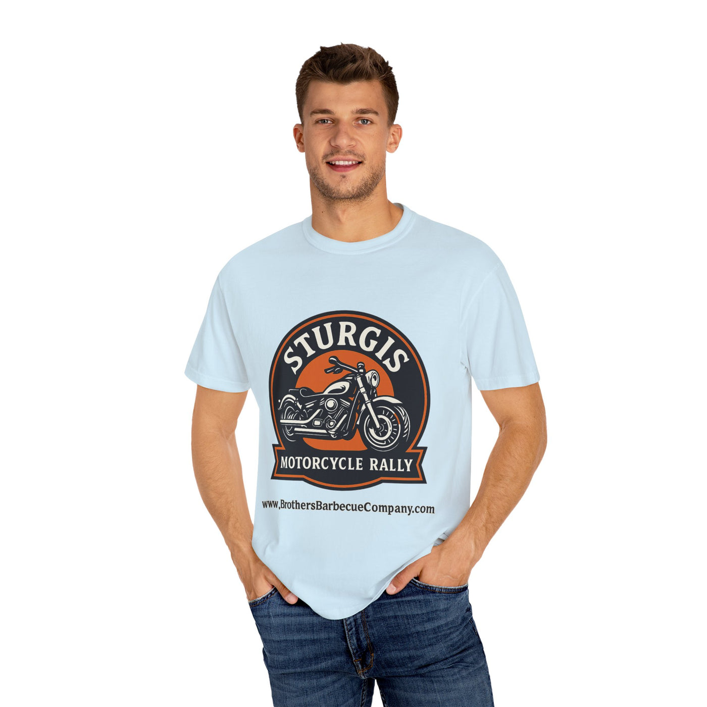 Sturgis Motorcycle Rally T-Shirt | Unisex Garment-Dyed Tee for Bikers, Casual Wear, Road Trip Adventures, Gift for Riders, Summer Outfit