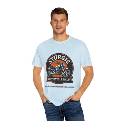 Sturgis Motorcycle Rally T-Shirt | Unisex Garment-Dyed Tee for Bikers, Casual Wear, Road Trip Adventures, Gift for Riders, Summer Outfit