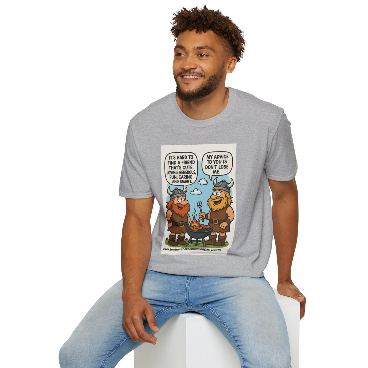 Funny Viking Quote Unisex T-Shirt, Humor Tee, Casual Wear, Gift for Friends, Unique Design, Versatile Style