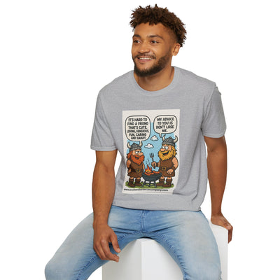 Funny Viking Quote Unisex T-Shirt, Humor Tee, Casual Wear, Gift for Friends, Unique Design, Versatile Style