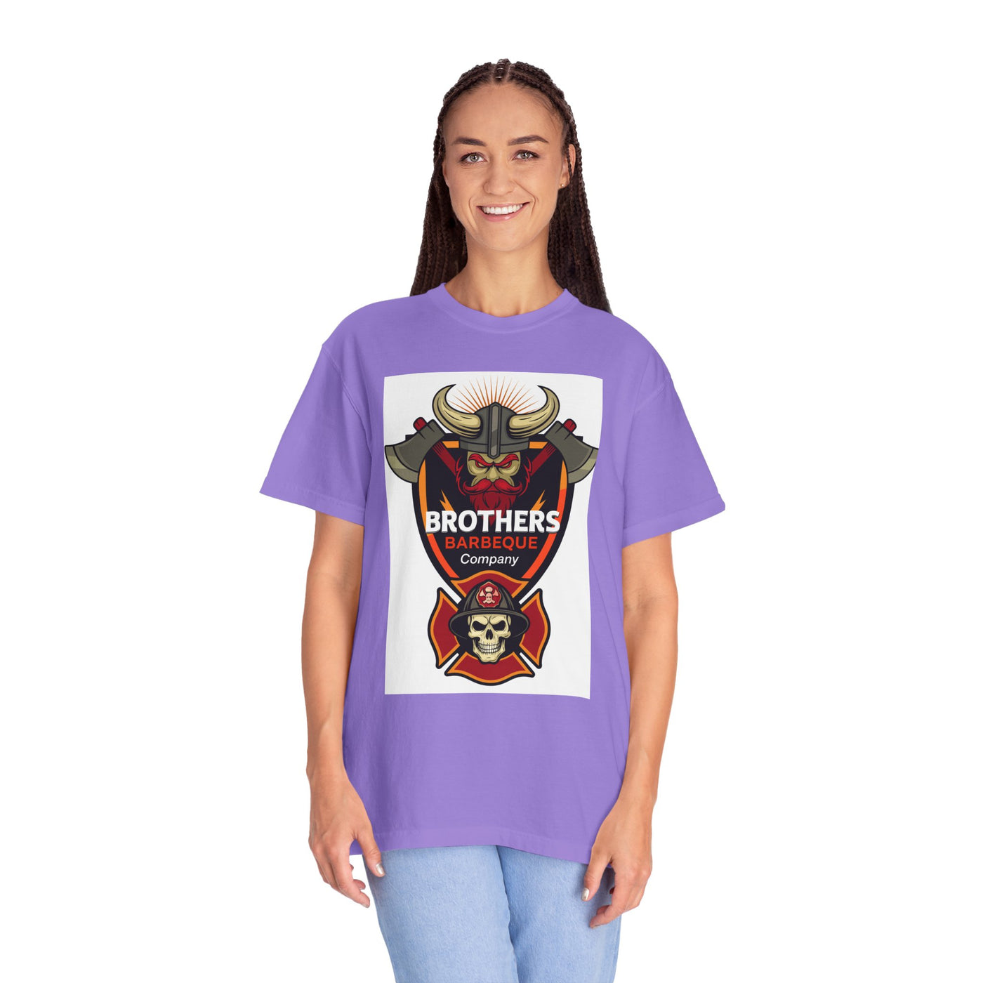 Firefighter Brotherhood T-Shirt | Gift for Firemen, Barbecue Apparel, Mental Health Awareness, Casual Wear, Unique Firefighter Gift