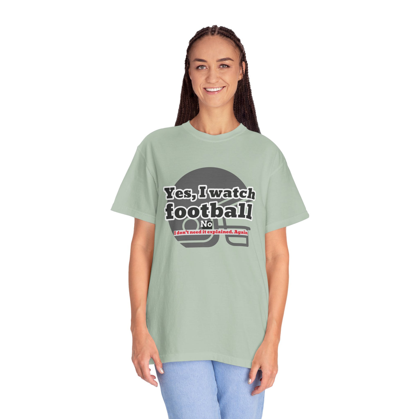 Football Fan T-Shirt, Unisex Casual Tee, Game Day Shirt, Sports Humor Top, Gift for Him or Her