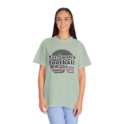 Football Fan T-Shirt, Unisex Casual Tee, Game Day Shirt, Sports Humor Top, Gift for Him or Her