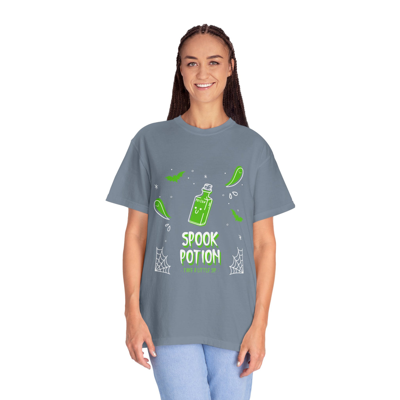 Spooky Potion Unisex T-Shirt - Halloween Tee, Funny Gift, Cute Fall Fashion, Ghosts, Trick-or-Treat, Casual Outfit
