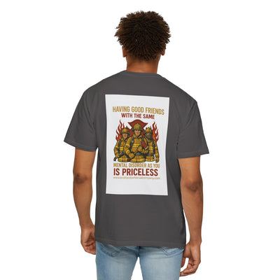 Firefighter Brotherhood T-Shirt | Gift for Firemen, Barbecue Apparel, Mental Health Awareness, Casual Wear, Unique Firefighter Gift