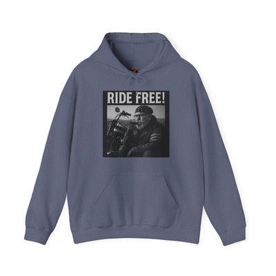 Ride Free! Unisex Heavy Blend Hooded Sweatshirt - Biker Style Hoodie, Motorcycle Apparel, Gift for Motorcycle Enthusiasts, Perfect for [...]