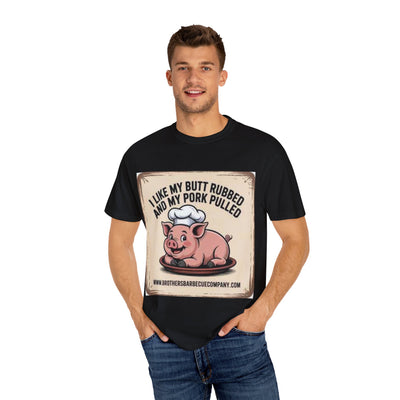 Funny BBQ T-Shirt, I Like My Butt Rubbed and My Pork Pulled Tee, Gift for Grill Masters, Cooking Enthusiasts, Summer Gatherings, [...]