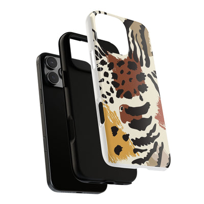 Tough Cases Phone Case with Bold Animal Print, Stylish Phone Cover, Protective Phone Shell, Trendy Gift for Her, iPhone Case, Artful [...]