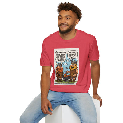 Funny Viking Quote Unisex T-Shirt, Humor Tee, Casual Wear, Gift for Friends, Unique Design, Versatile Style
