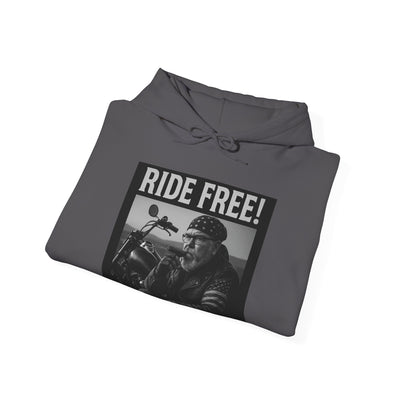 Ride Free! Unisex Heavy Blend Hooded Sweatshirt - Biker Style Hoodie, Motorcycle Apparel, Gift for Motorcycle Enthusiasts, Perfect for [...]