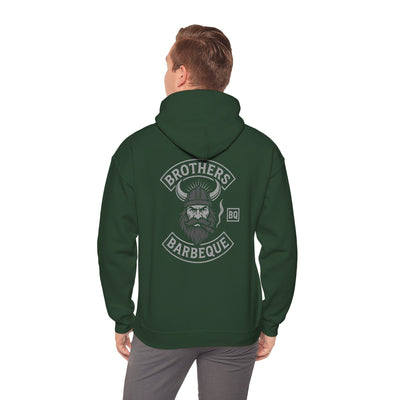 Freedom & Barbeque Unisex Heavy Blend™ Hooded Sweatshirt, Cozy Pullover, Gift for BBQ Lovers, Casual Wear, Freedom Theme, Outdoor Events