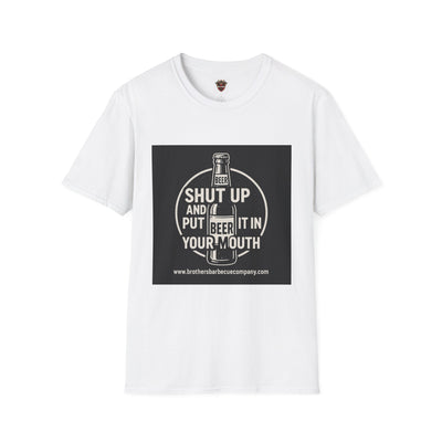 Funny Beer Quote Unisex T-Shirt, Humor Tee for Party, Birthday Gift, Barbecue, Casualwear, Beer Lover Apparel