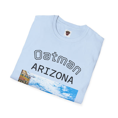 Adventure-Inspired Unisex T-Shirt, Retro Travel Tee, Oatman Arizona Shirt, Road Trip Apparel, Family Vacation Top