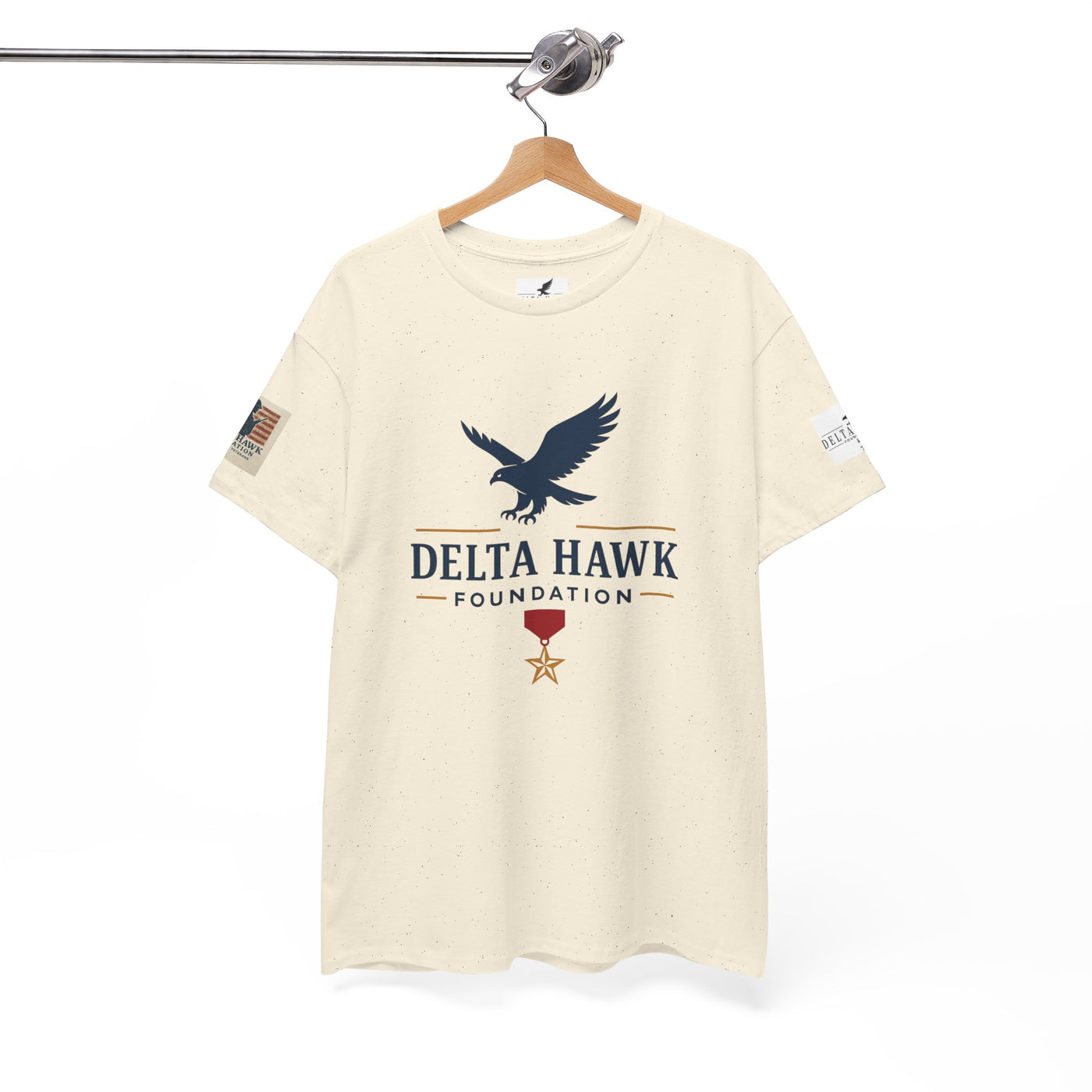 Patriotic Warrior Tee - Delta Hawk Foundation