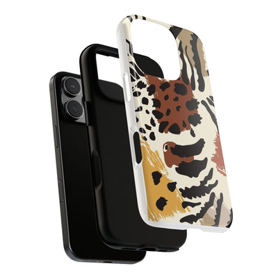 Tough Cases Phone Case with Bold Animal Print, Stylish Phone Cover, Protective Phone Shell, Trendy Gift for Her, iPhone Case, Artful [...]