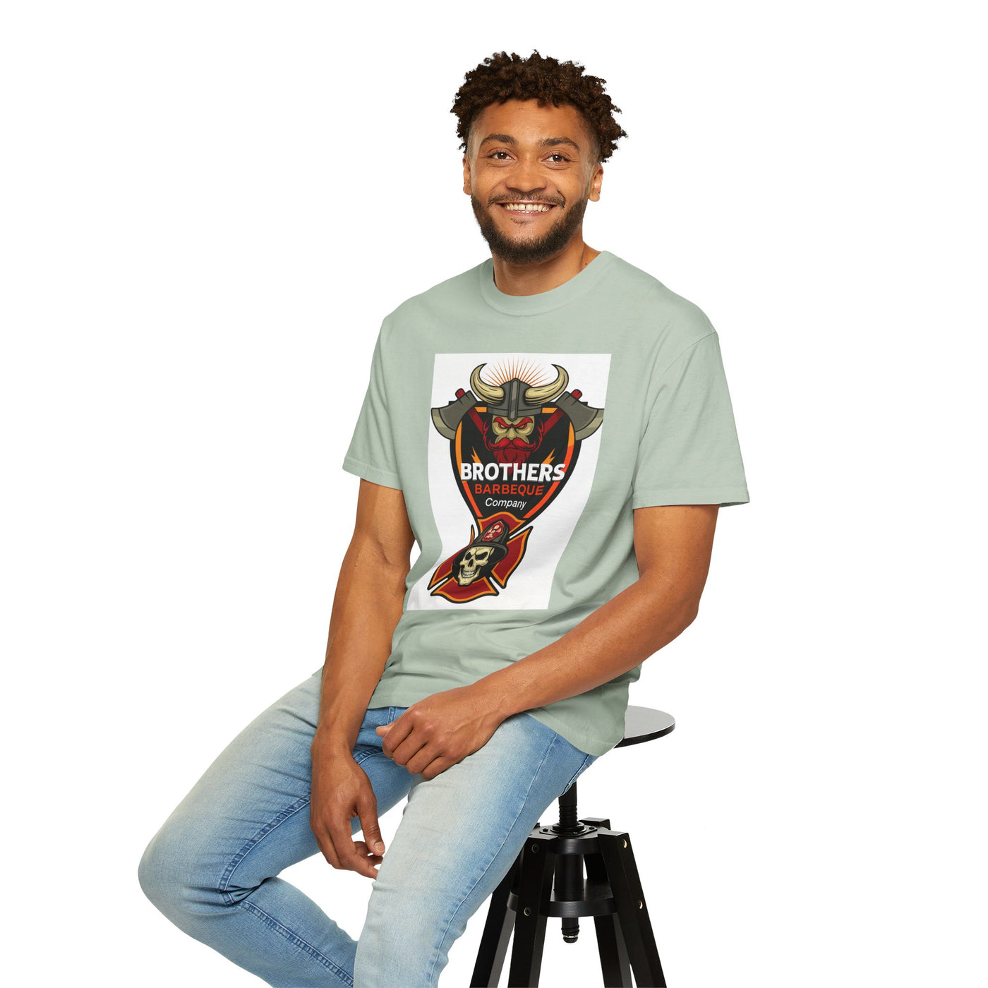 Firefighter Brotherhood T-Shirt | Gift for Firemen, Barbecue Apparel, Mental Health Awareness, Casual Wear, Unique Firefighter Gift