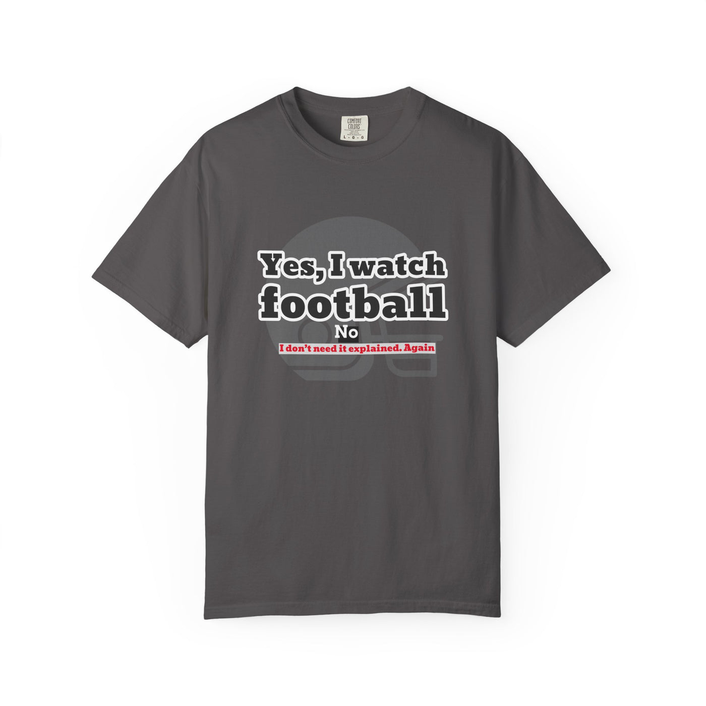 Football Fan T-Shirt, Unisex Casual Tee, Game Day Shirt, Sports Humor Top, Gift for Him or Her