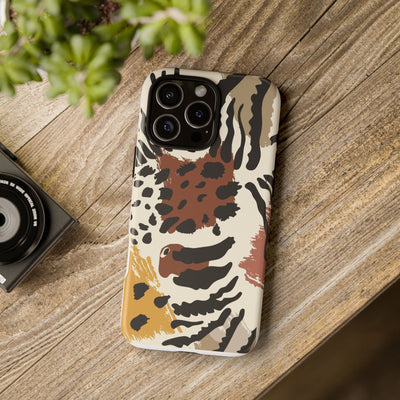 Tough Cases Phone Case with Bold Animal Print, Stylish Phone Cover, Protective Phone Shell, Trendy Gift for Her, iPhone Case, Artful [...]