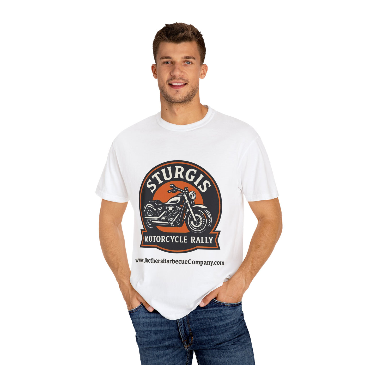 Sturgis Motorcycle Rally T-Shirt | Unisex Garment-Dyed Tee for Bikers, Casual Wear, Road Trip Adventures, Gift for Riders, Summer Outfit