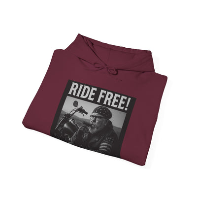 Ride Free! Unisex Heavy Blend Hooded Sweatshirt - Biker Style Hoodie, Motorcycle Apparel, Gift for Motorcycle Enthusiasts, Perfect for [...]