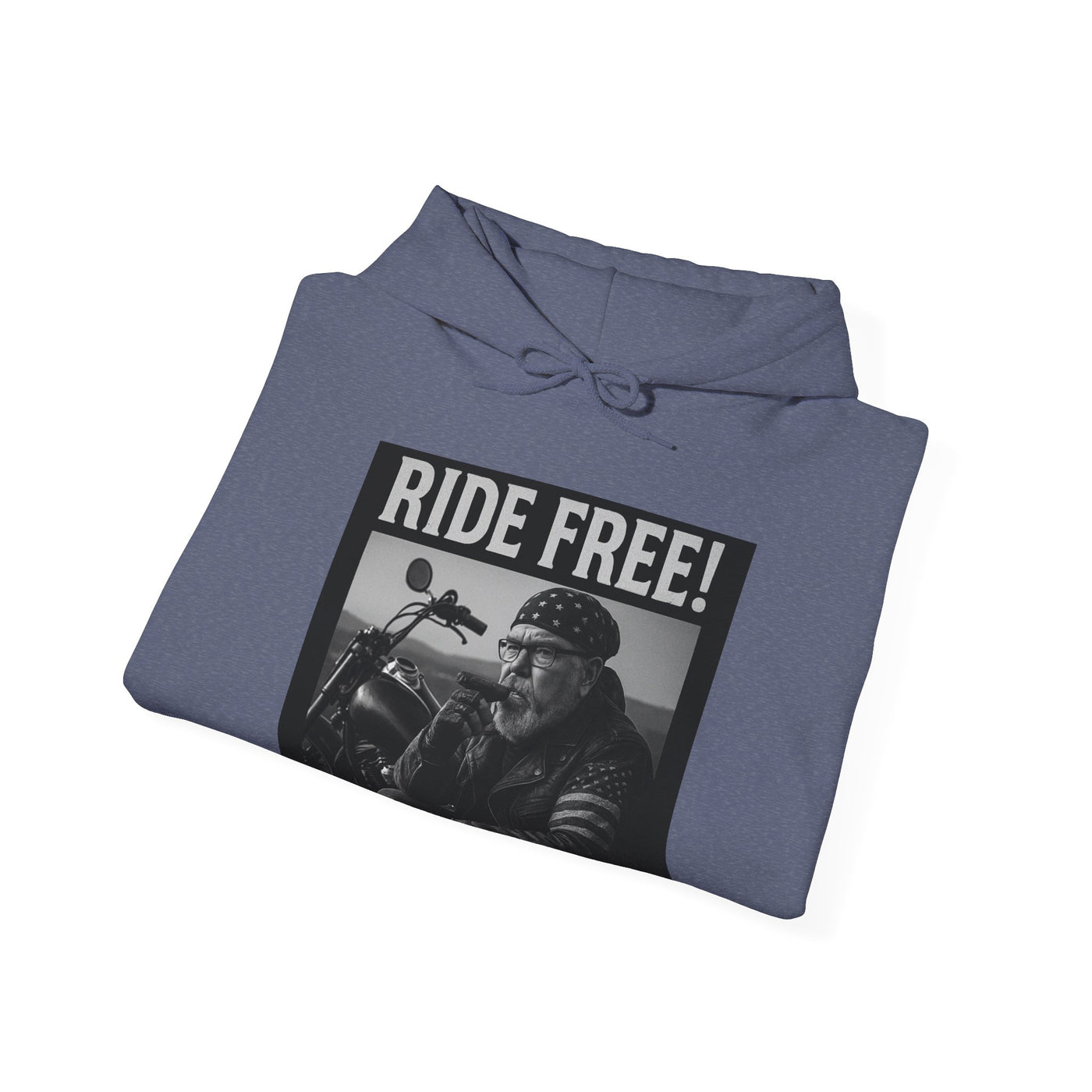 Ride Free! Unisex Heavy Blend Hooded Sweatshirt - Biker Style Hoodie, Motorcycle Apparel, Gift for Motorcycle Enthusiasts, Perfect for [...]