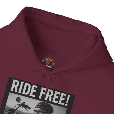 Ride Free! Unisex Heavy Blend Hooded Sweatshirt - Biker Style Hoodie, Motorcycle Apparel, Gift for Motorcycle Enthusiasts, Perfect for [...]