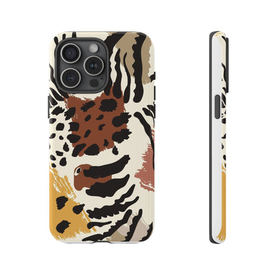 Tough Cases Phone Case with Bold Animal Print, Stylish Phone Cover, Protective Phone Shell, Trendy Gift for Her, iPhone Case, Artful [...]