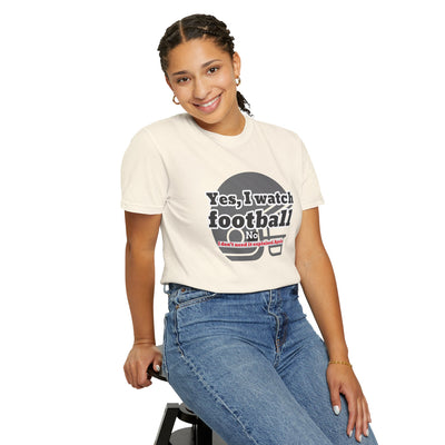 Football Fan T-Shirt, Unisex Casual Tee, Game Day Shirt, Sports Humor Top, Gift for Him or Her