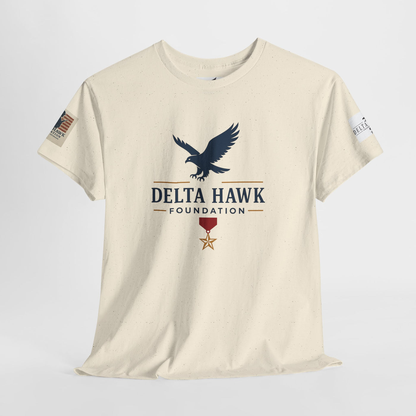 Patriotic Warrior Tee - Delta Hawk Foundation