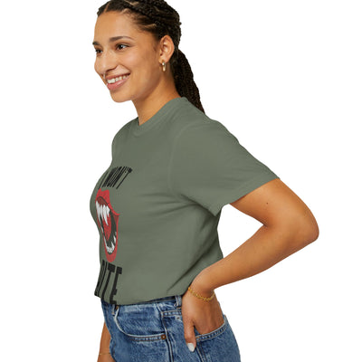Fun Unisex 'I Won't Bite' T-Shirt for Halloween, Casual Wear, Graphic Tee, Gift for Friends, Statement Shirt