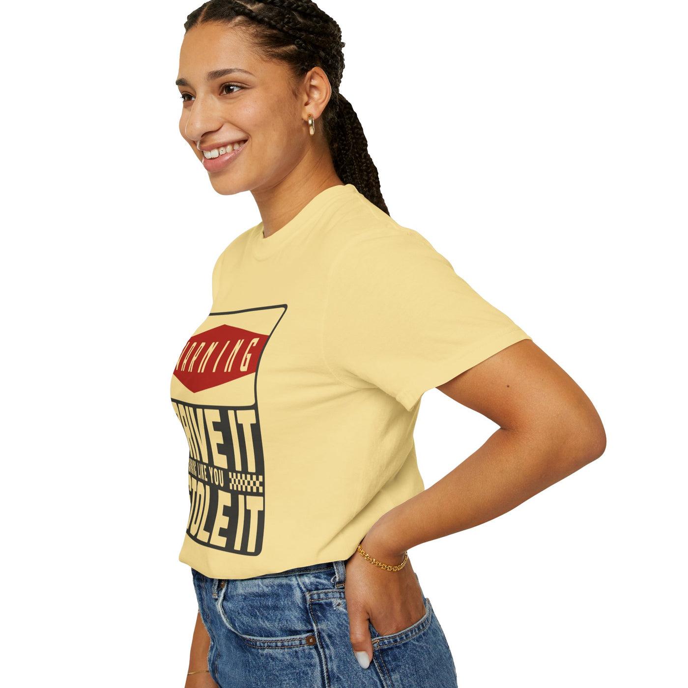 Funny Car Enthusiast T-shirt, Drive It Like You Stole It Tee, Automotive Humor Shirt, Gift for Gearheads, Casual Unisex Top