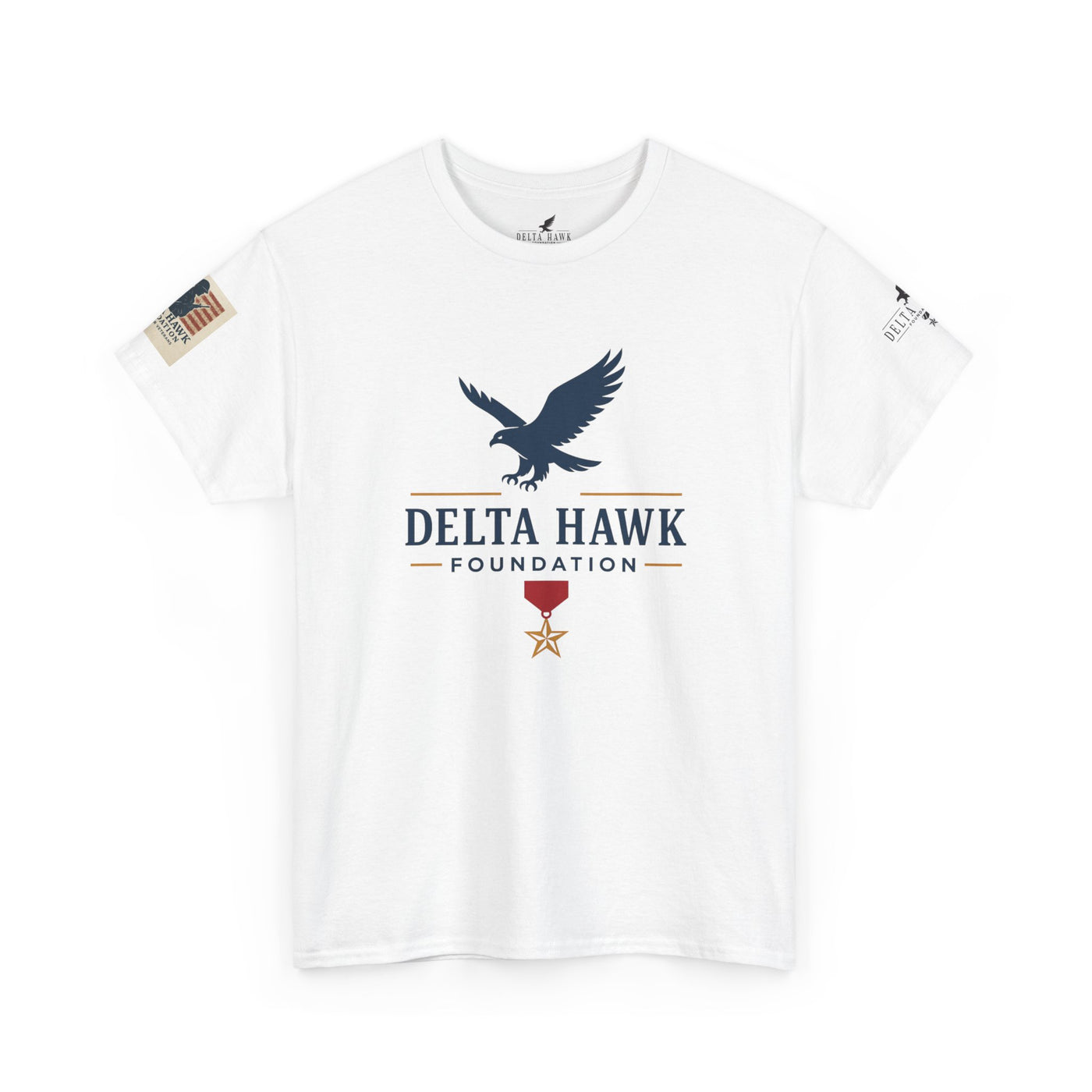 Patriotic Warrior Tee - Delta Hawk Foundation