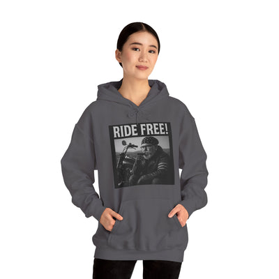 Ride Free! Unisex Heavy Blend Hooded Sweatshirt - Biker Style Hoodie, Motorcycle Apparel, Gift for Motorcycle Enthusiasts, Perfect for [...]