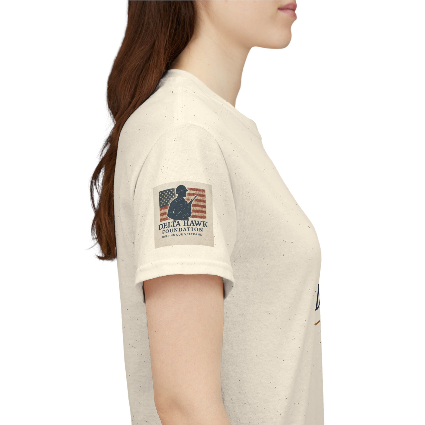 Patriotic Warrior Tee - Delta Hawk Foundation