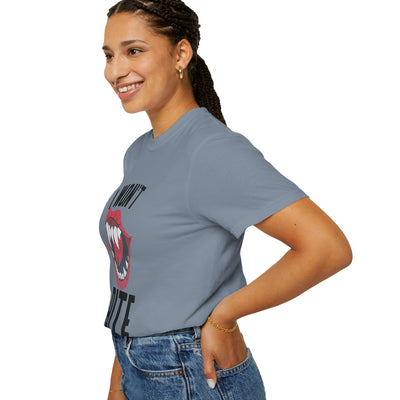 Fun Unisex 'I Won't Bite' T-Shirt for Halloween, Casual Wear, Graphic Tee, Gift for Friends, Statement Shirt
