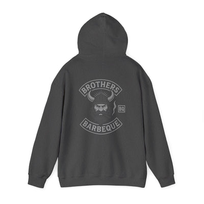 Freedom & Barbeque Unisex Heavy Blend™ Hooded Sweatshirt, Cozy Pullover, Gift for BBQ Lovers, Casual Wear, Freedom Theme, Outdoor Events