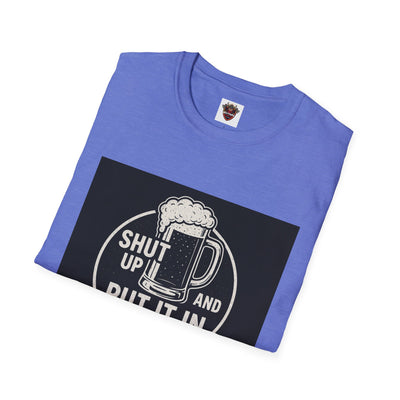 Funny Beer Lovers Unisex T-Shirt, Craft Beer Tee, Gift for Dad, Birthday Present, Casual Wear