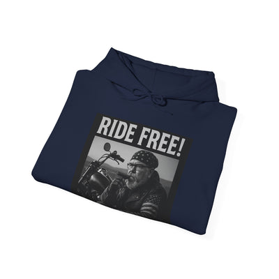 Ride Free! Unisex Heavy Blend Hooded Sweatshirt - Biker Style Hoodie, Motorcycle Apparel, Gift for Motorcycle Enthusiasts, Perfect for [...]