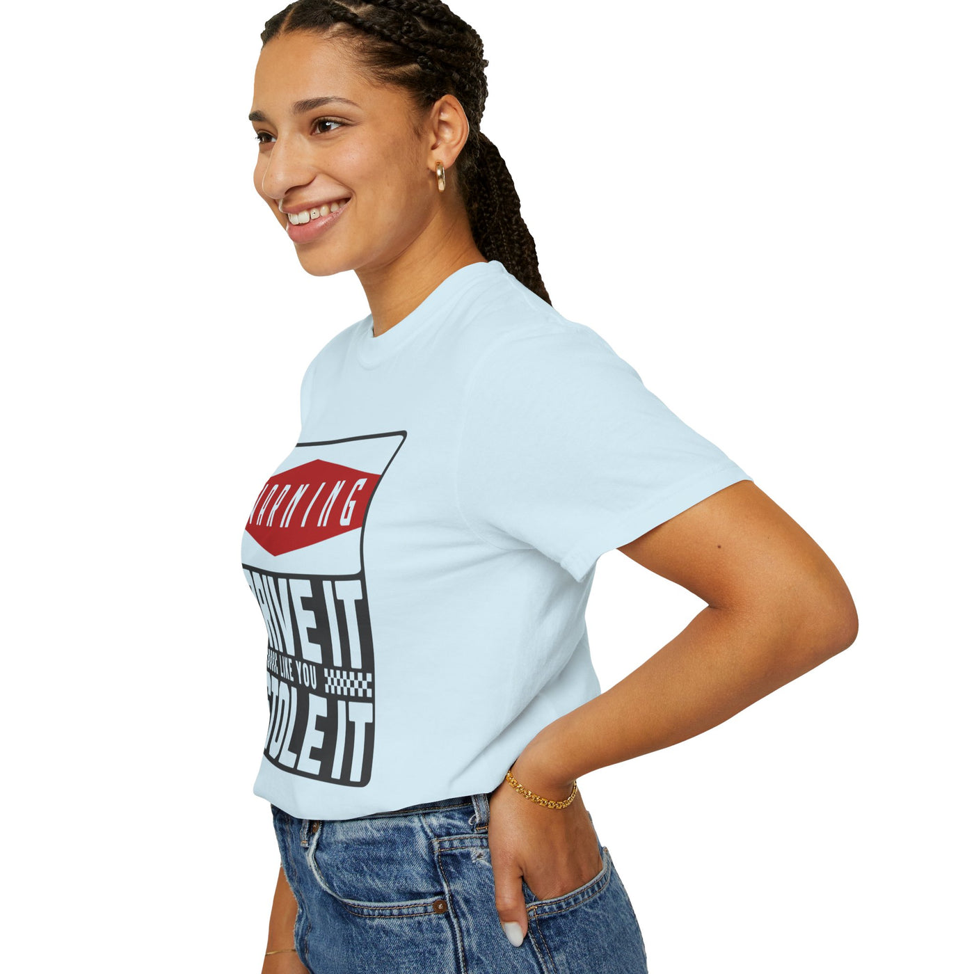 Funny Car Enthusiast T-shirt, Drive It Like You Stole It Tee, Automotive Humor Shirt, Gift for Gearheads, Casual Unisex Top