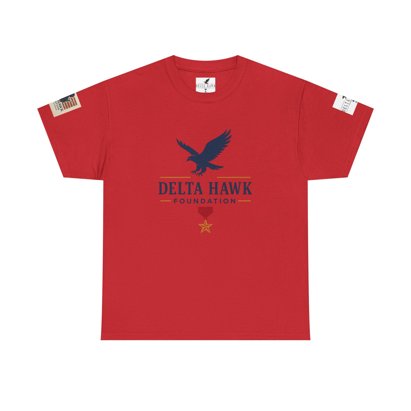 Patriotic Warrior Tee - Delta Hawk Foundation