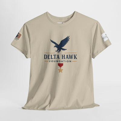 Patriotic Warrior Tee - Delta Hawk Foundation