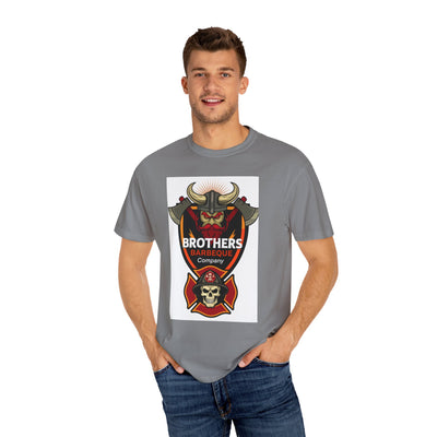 Firefighter Brotherhood T-Shirt | Gift for Firemen, Barbecue Apparel, Mental Health Awareness, Casual Wear, Unique Firefighter Gift