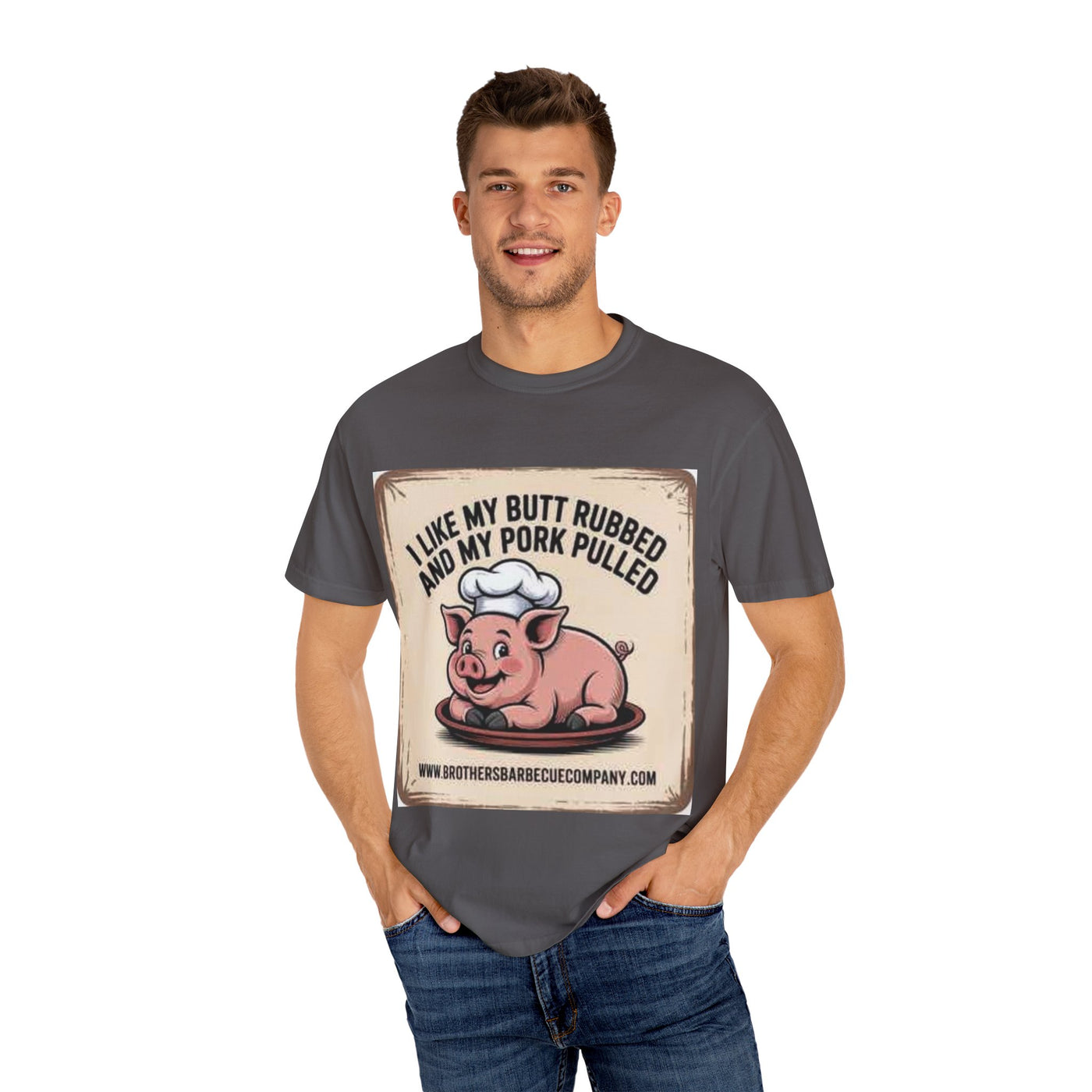 Funny BBQ T-Shirt, I Like My Butt Rubbed and My Pork Pulled Tee, Gift for Grill Masters, Cooking Enthusiasts, Summer Gatherings, [...]