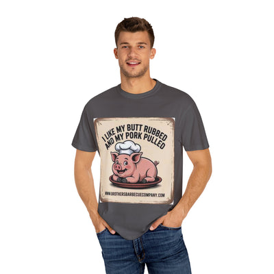 Funny BBQ T-Shirt, I Like My Butt Rubbed and My Pork Pulled Tee, Gift for Grill Masters, Cooking Enthusiasts, Summer Gatherings, [...]
